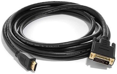 

aplink TV-out Cable Hdmi To Dvi Adapter Cable - 9.8 Feet (3 Meters)amazon Basic(Black, For Computer, 3)