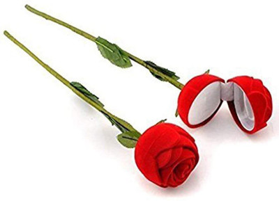 

IPP 2IPP-RED ROSE_M Jewellery Ring Box, For Gifting Vanity Box(Red)