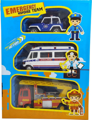

E-Chariot Emergency Response Team (Set of 3 Combo Offer)(Multicolor)