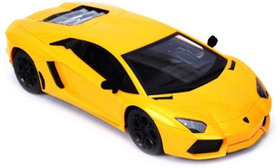 

Emob 1:36 Scale Die Cast Metal Yellow Murcielago Lamborghini Pull Back Car Toy with Openable Doors(Multicolor)