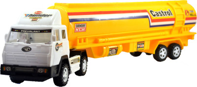 

Lukas Oil tanker truck toy, Toy for kids, Push and Go toy for kids, baby toy, White(Multicolor)