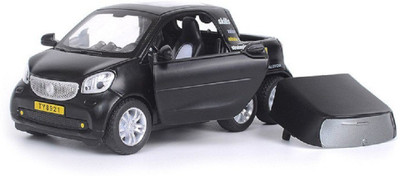 

Emob Battery Operated Die Cast Black 6 Wheels Model Car Toy with Light and Sound Effects(Multicolor)