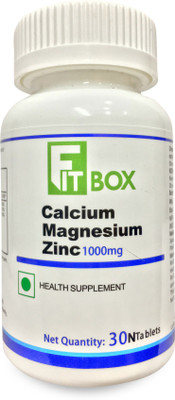

FitBox FitBox - Calcium | Magnesium | Zinc(30 No)