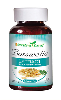 

NeutraLeaf Boswellia Serrata Extract 500mg 120 Veg Capsules(500 mg)