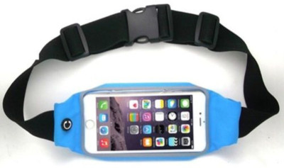 

Blue Birds Good Look And Cool Sports Water Proof Waist Bag Can Hold Mobile Up to 6", Keys, Money, Light Weight and Adjustable Free Size SY4 Adjustable Belt(Multicolor)