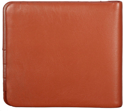 

ADAMIS Men Tan Genuine Leather Wallet(6 Card Slots)