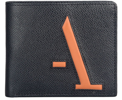 

ADAMIS Men Black Genuine Leather Wallet(6 Card Slots)