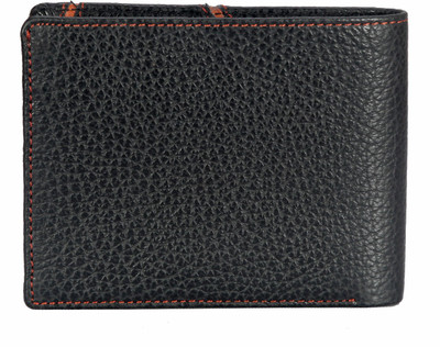 

Adamis Men Black Genuine Leather Wallet(8 Card Slots)