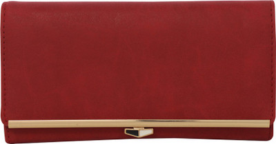

Bee fashionable Women Maroon Artificial Leather Wallet(8 Card Slots)
