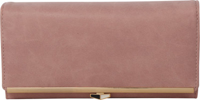

Bee fashionable Women Casual Pink Artificial Leather Wallet(8 Card Slots), Baby pink