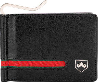 

Alton Boys Black Genuine Leather Money Clip(10 Card Slots)