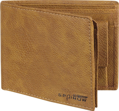 

SPAIROW Men Casual Tan Artificial Leather Wallet(7 Card Slots)