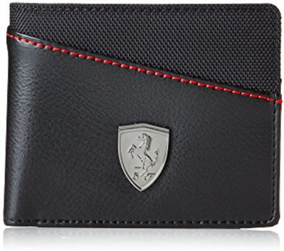 

Puma Boys Casual Black Genuine Leather Wallet(8 Card Slots)