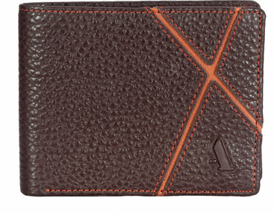 

Adamis Men Casual Brown Genuine Leather Wallet(8 Card Slots)