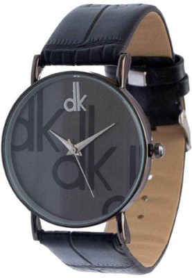 

DESIGN KIT NEW LATEST CLASSICAL FULL BLACK GENUINE LEATHER BELT PREMIUM DK WATCH Watch For Men Watch - For Boys