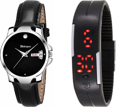 

Shimpex A300 BLACK WATCH Watch - For Girls