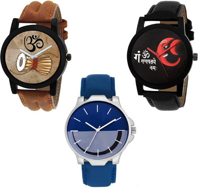 

iDIVAS ALK8178-Mens Exclusive (Casual+PartyWear+Formal) Designer Combo Watch - For Men