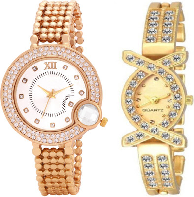iDIVAS ALK8183-Girls Exclusive (Casual+PartyWear+Formal) Designer Combo Watch - For Girls