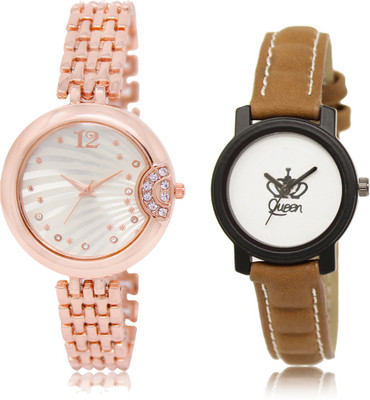 

Theicon : Beautiful Gilrs Combo 0228-0206 Watch - For Girls