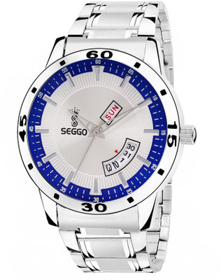 

SEGGO SG-1134 Day & Date Hybrid Watch - For Men