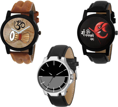 

iDIVAS ALK8177-Mens Exclusive (Casual+PartyWear+Formal) Designer Combo Watch - For Men