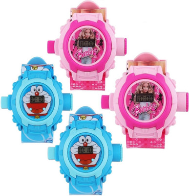 

RD YTR NEW Styles,porjectar-RT,Modal,s-doremon&barbi Watch - For Boys & Girls
