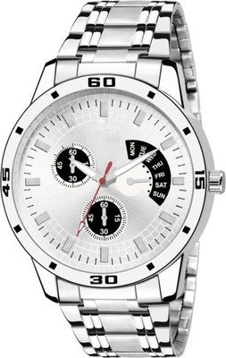 

AK NEW WHITE Modish Designer** Rich~looK** For Boys Watch - For Men Watch - For Men
