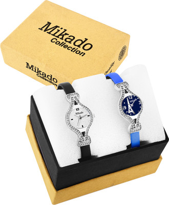 

Mikado Multicolor Dial Girls Watches combo Watch - For Girls