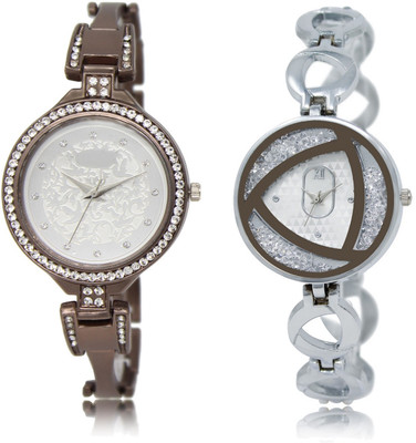

Talgo LR 236-240 Top Trending Latest Set of 2 Stylish Attractive Professional Designer Combo Watch - For Women
