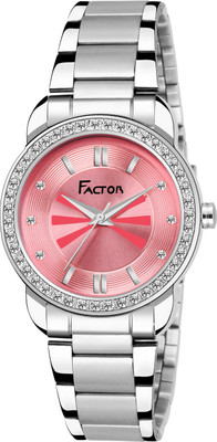 

Factor FR-L102-PSL Miss Elegant Super Silver Collection Watch - For Women