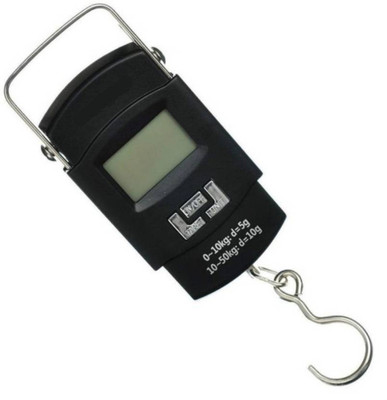 

Gentle E Kart Electronic Weighing Scale - Portable Digital WH - A08 Weighing Scale - Handheld Weighing Scale(Black)