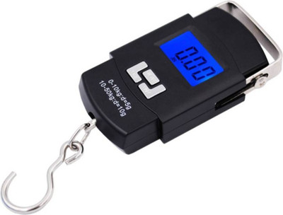 

Klick N Shop Handheld LCD Display Electronic Digital Travel Luggage Weighing Scale(Black)