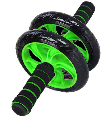 

SYGA Dual Wheel Fitness Equipment for Abdominal Strengthening and Toning-Fitness Ab Exerciser(Green)