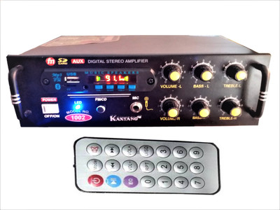

Kaxtang -1002 Bluetooth Full Black Digital Stereo With BT/ USB//SD Card /FM /AUX 5000 W AV Power Amplifier(Black)