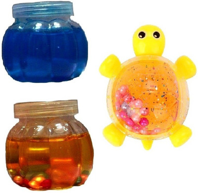 

S2KCrafts S2KC-1903 Jelly Jar & Tortoise Clay (Pack of 3) Art Clay(1.5 kg)