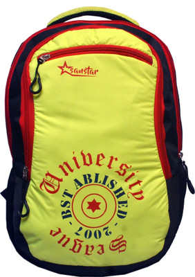 

sanstar SANRAIN1 35 L Backpack(Multicolor), Black;fluroscent green