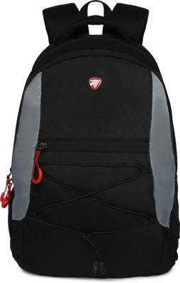 

Ducati RAPID 21 L Laptop Backpack(Black, Grey)