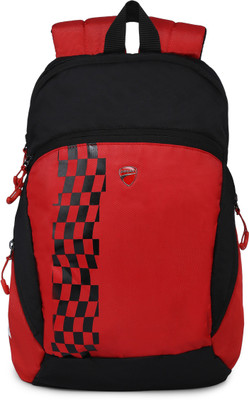 

Ducati RACER CLUB 21 L Laptop Backpack(Red, Black), Black;red