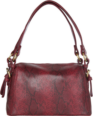 

TARUSA Stylish Handbag Shoulder Bag(Maroon, 6 L)