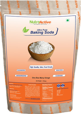 

NutroActive Baking SODA Ultra Pure Aluminium Free 850 gm Baking Soda Powder(850 g)