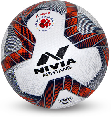 

Nivia Ashtang FIFA PRO ISL Official Football - Size: (Pack of 1, Multicolor