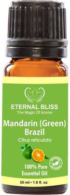 

Eternal Bliss Mandarin Essential Oil (Green) Brazil, 100% Pure, & Undiluted (50ML)(50 ml)