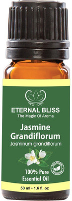 

Eternal Bliss Jasmine Essential Oil Grandiflorum, 100% Pure, & Undiluted (50ML)(50 ml)