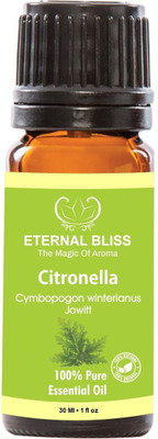 

Eternal Bliss Citronella Essential Oil, 100% Pure, & Undiluted (30ML)(30 ml)
