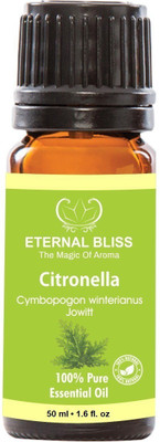 

Eternal Bliss Citronella Essential Oil, 100% Pure, & Undiluted (50ML)(50 ml)