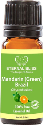 

Eternal Bliss Mandarin Essential Oil (Green) Brazil, 100% Pure, & Undiluted (15ML)(15 ml)