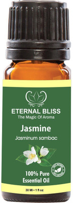 

Eternal Bliss Jasmine Sambac Essential Oil, 100% Pure, & Undiluted (30ML)(30 ml)