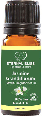 

Eternal Bliss Jasmine Essential Oil Grandiflorum, 100% Pure, & Undiluted (30ML)(30 ml)