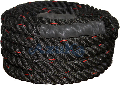 

AZUKA BR 50FT TW 3STR RED TR Battle Rope(Length: 50, Weight: 10, Thickness: 36)