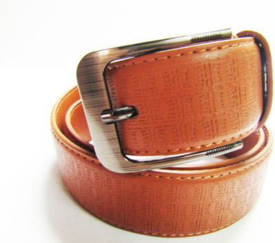 

Peacock Mundkar Men Tan Artificial Leather Belt